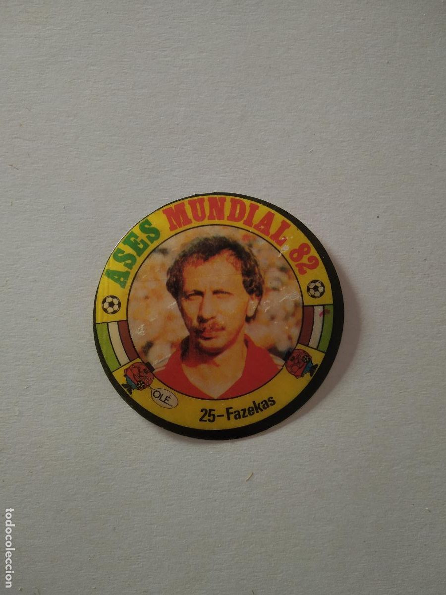 Cromos de f&uacute;tbol: 25 FAZEKAS HUNGRIA CROMO FUTBOL ASES MUNDIAL 1982 WORLD CUP COPA MUNDO 82 REYAUCA