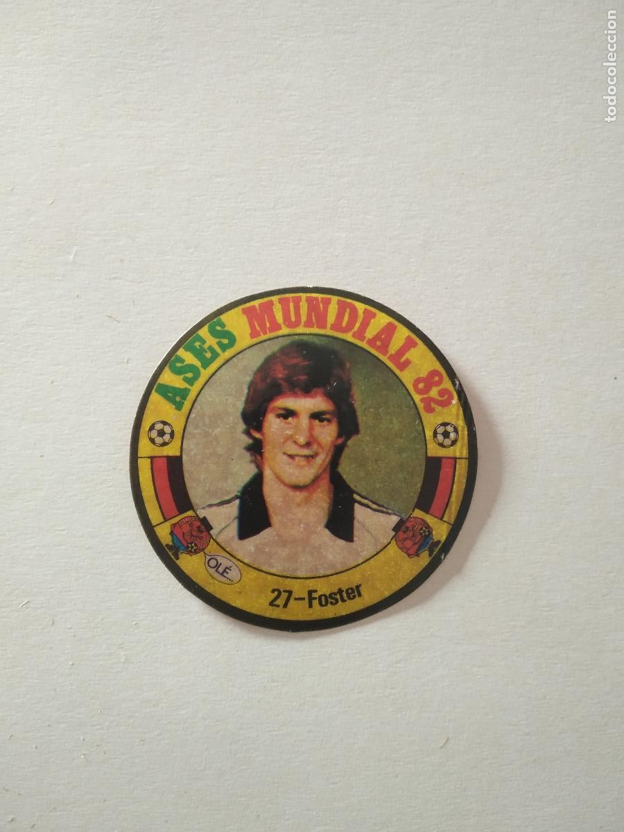 Cromos de f&uacute;tbol: 27 FOSTER ALEMANIA CROMO FUTBOL ASES MUNDIAL 1982 WORLD CUP COPA MUNDO 82 REYAUCA