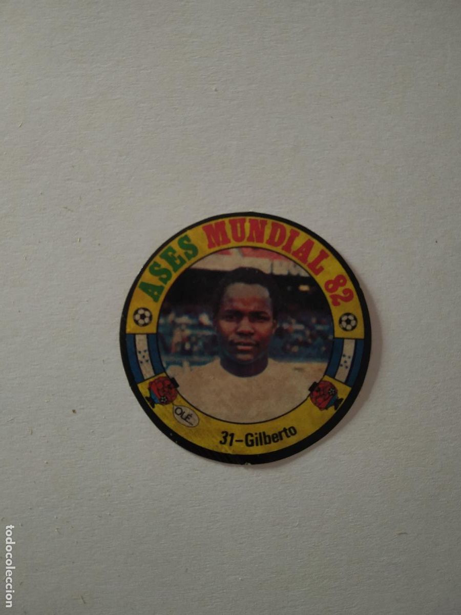 Cromos de f&uacute;tbol: 31 GILBERTO HINDURAS CROMO FUTBOL ASES MUNDIAL 1982 WORLD CUP COPA MUNDO 82 REYAUCA
