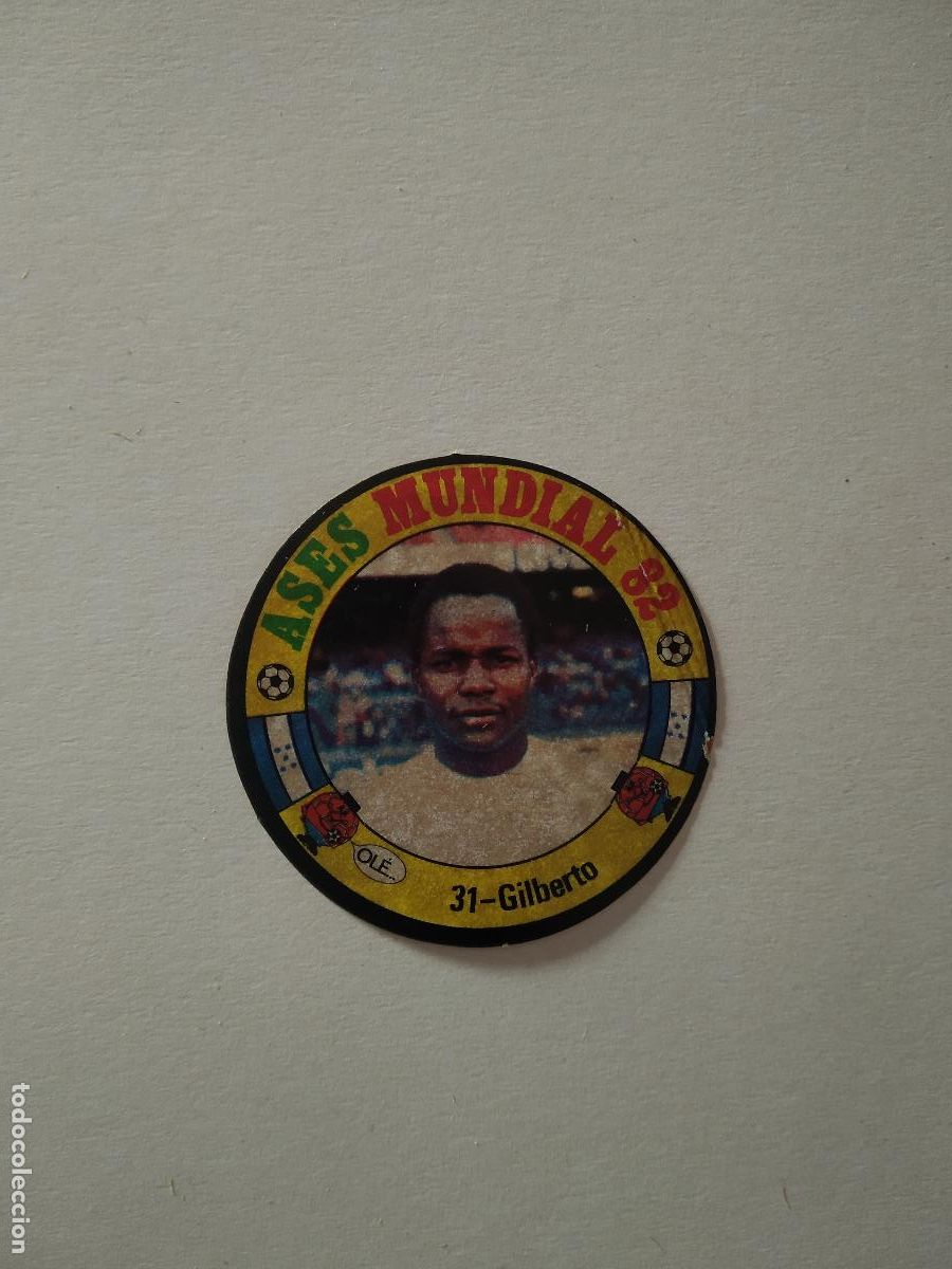 Cromos de f&uacute;tbol: 31 GILBERTO HINDURAS CROMO FUTBOL ASES MUNDIAL 1982 WORLD CUP COPA MUNDO 82 REYAUCA