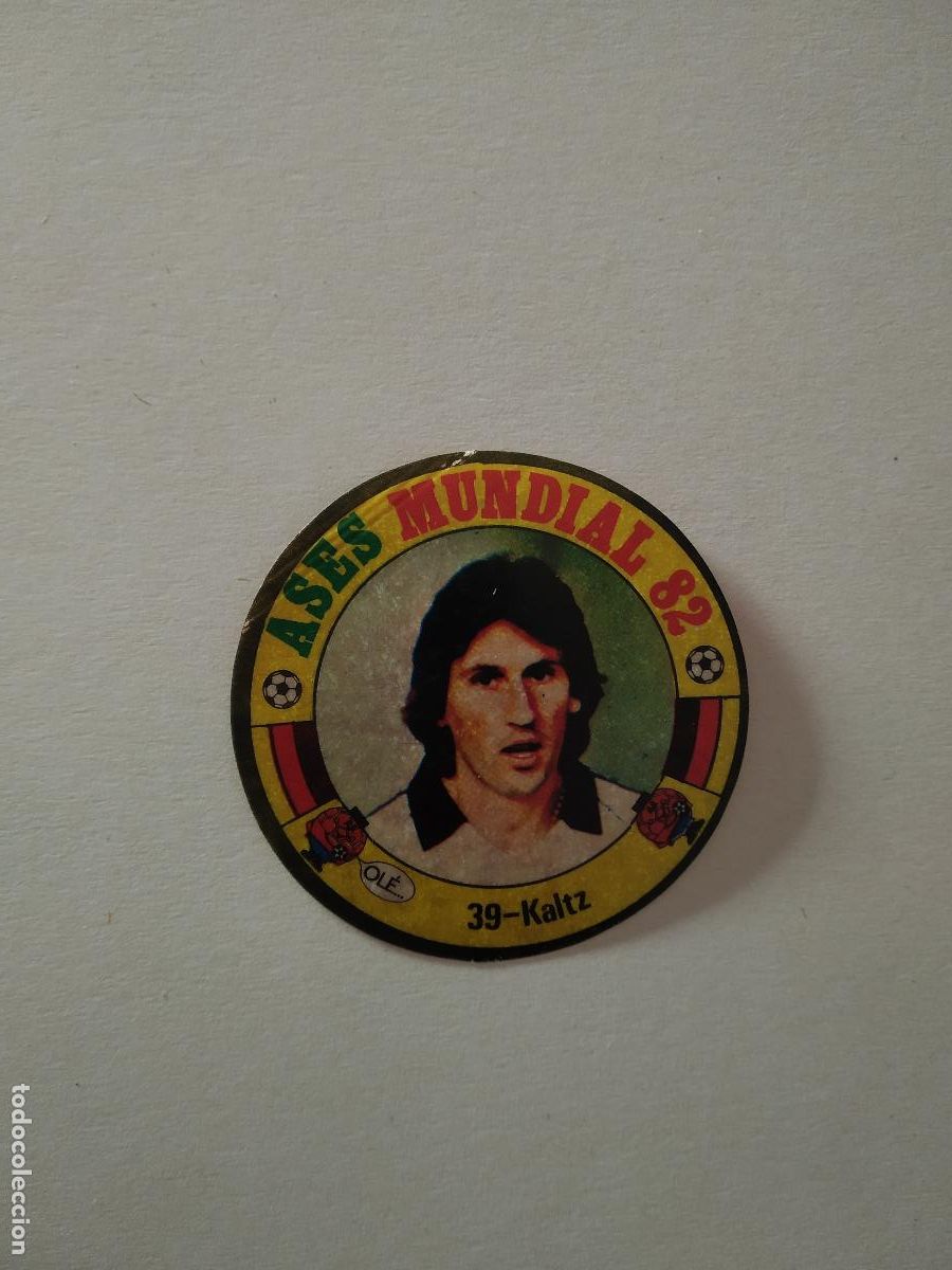 Cromos de f&uacute;tbol: 39 KALTZ ALEMANIA CROMO FUTBOL ASES MUNDIAL 1982 WORLD CUP COPA MUNDO 82 REYAUCA