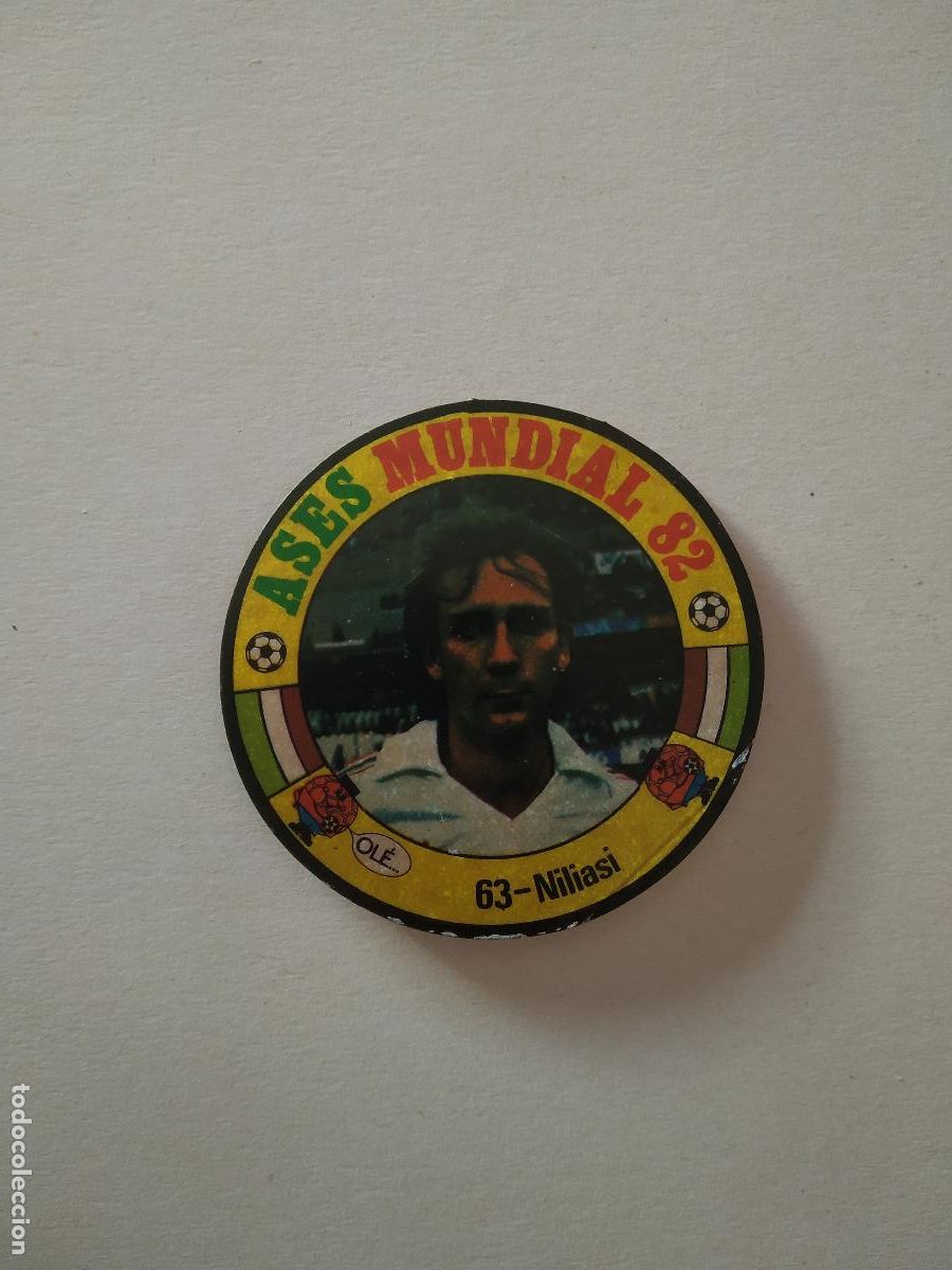 Cromos de f&uacute;tbol: 63 NILIASI HUNGRIA CROMO FUTBOL ASES MUNDIAL 1982 WORLD CUP COPA MUNDO 82 REYAUCA