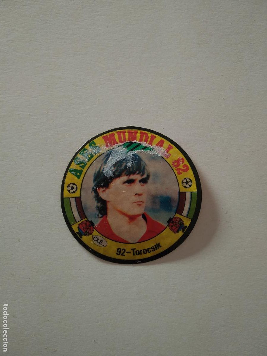 Cromos de f&uacute;tbol: 92 TOROCSIK HUNGRIA CROMO FUTBOL ASES MUNDIAL 1982 WORLD CUP COPA MUNDO 82 REYAUCA
