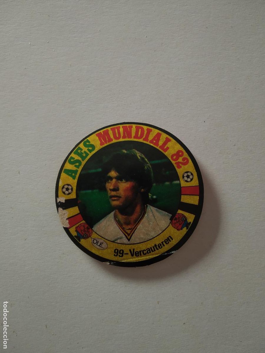 Cromos de F&uacute;tbol: 99 VERCAUTEREN BELGICA CROMO FUTBOL ASES MUNDIAL 1982 WORLD CUP COPA MUNDO 82 REYAUCA