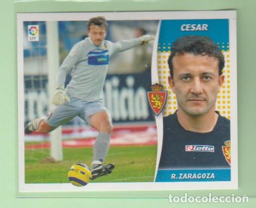 Cromos de f&uacute;tbol: EDICIONES ESTE 2006 2007 06 07 REAL ZARAGOZA CESAR - Foto 1