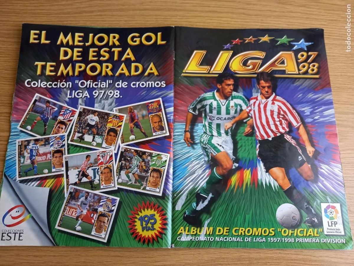 Cromos de F&uacute;tbol: Album Liga Este 97 98
