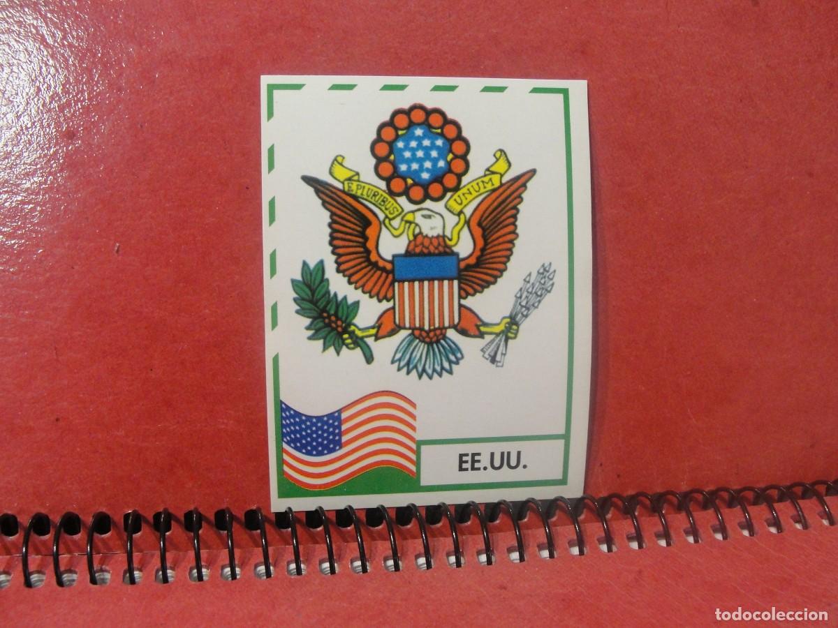 Cromos de F&uacute;tbol: COPA AMERICA URUGUAY 95 - 1995 - USA EE UU 121 - ESCUDO BANDERA - NUEVO