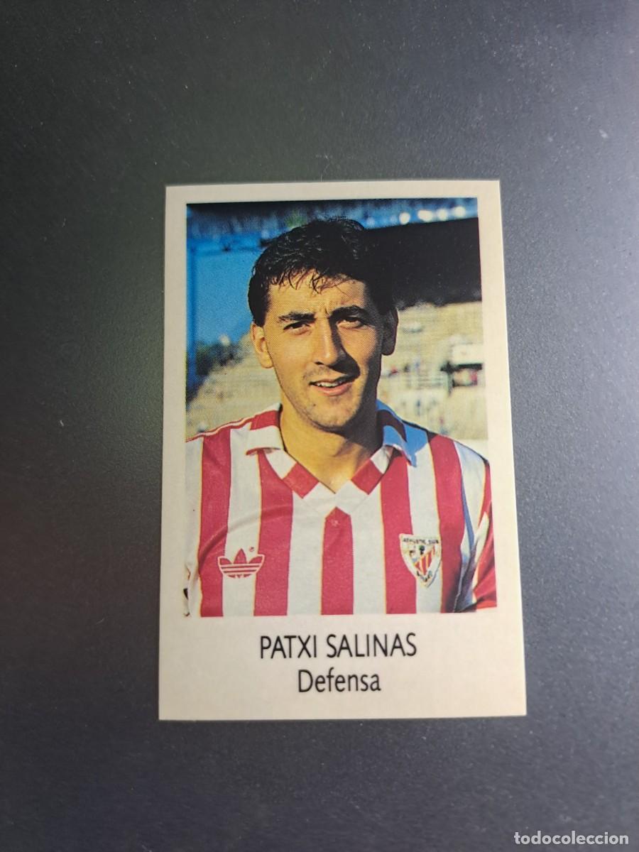 Fu&szlig;ball-Sticker: CROMO PATXI SALINAS 30 ATHLETIC CLUB DE BILBAO FUTBOL 91 92 LIGA 1991 1992 BIMBO NUNCA PEGADO