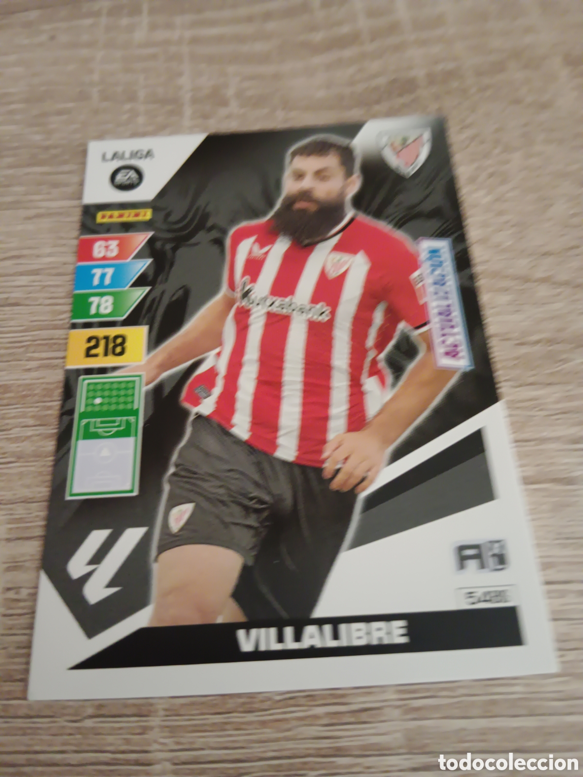 Cromos de F&uacute;tbol: Panini Adrenalyn 2023 2024 23 24 54 bis Villalibre Athletic de Bilbao