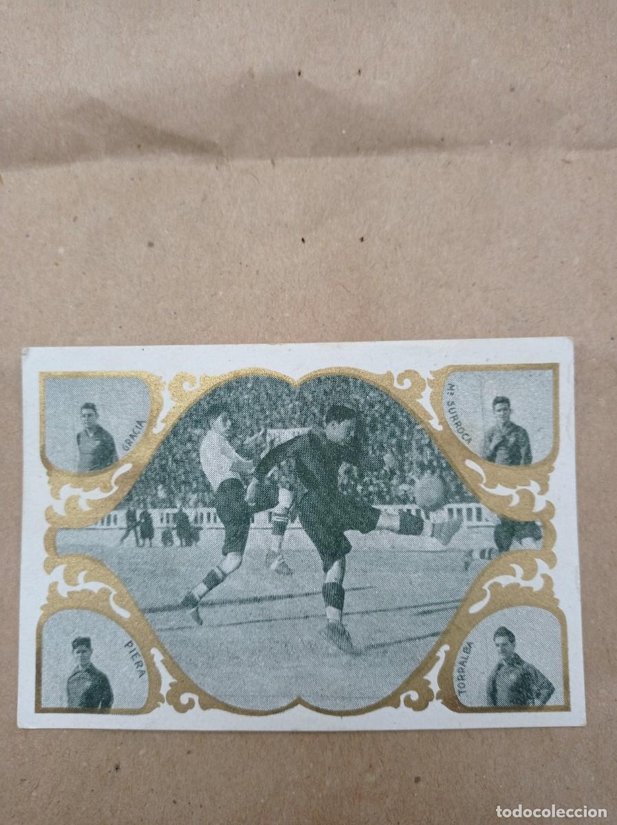 Figurine di Calcio: Escenas de f&uacute;tbol n&uacute;mero 9. 1922. Excelente estado