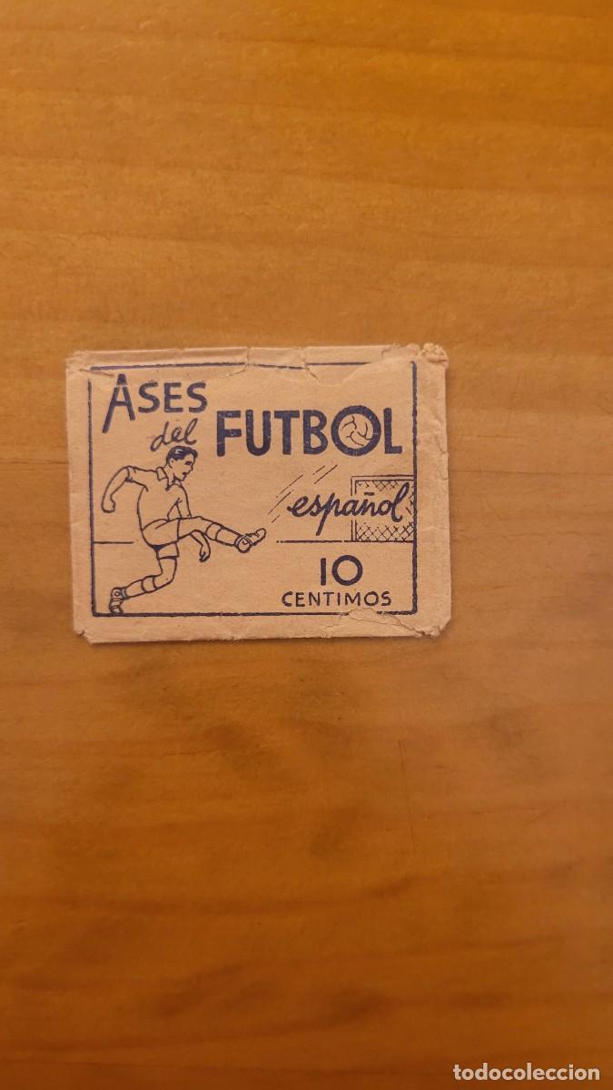 Cromos de f&uacute;tbol: SOBRE CROMOS F&Uacute;TBOL, VAC&Iacute;O, A&Ntilde;OS 40-60