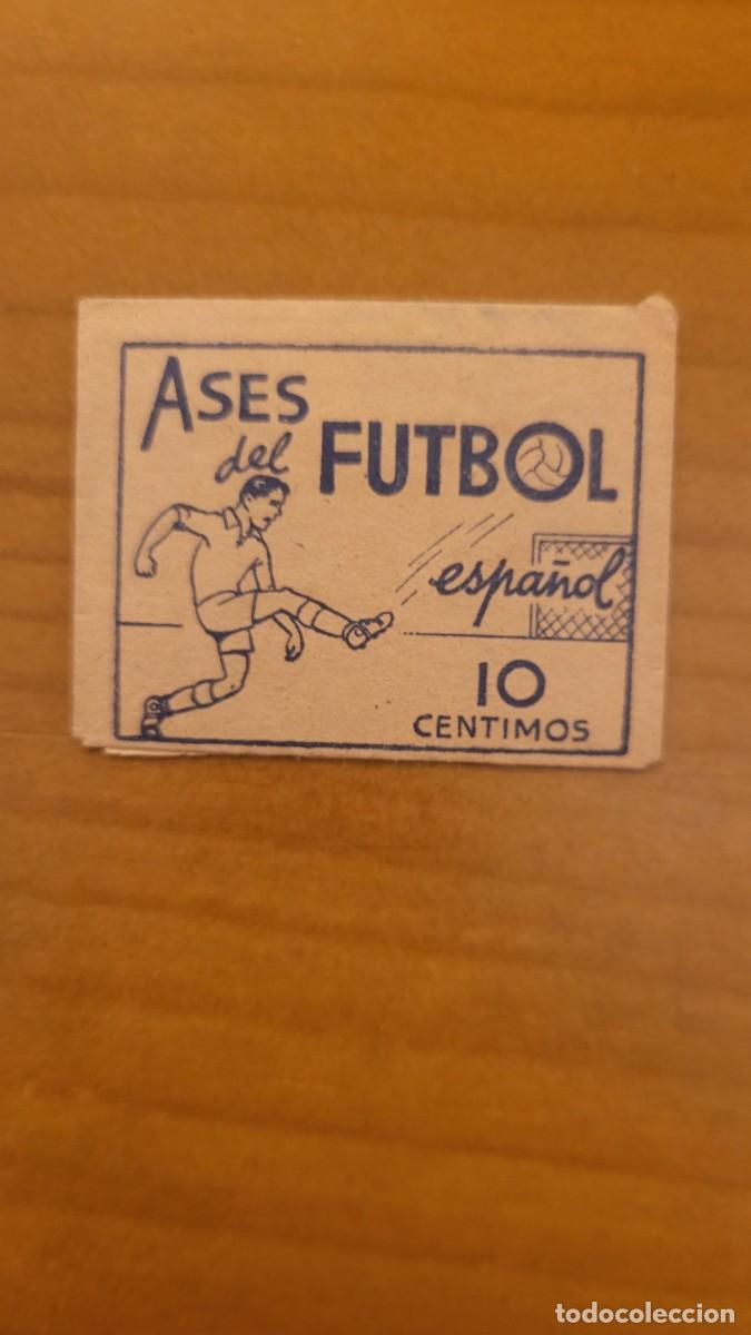 Cromos de f&uacute;tbol: SOBRE CROMOS F&Uacute;TBOL, VAC&Iacute;O, A&Ntilde;OS 40-60