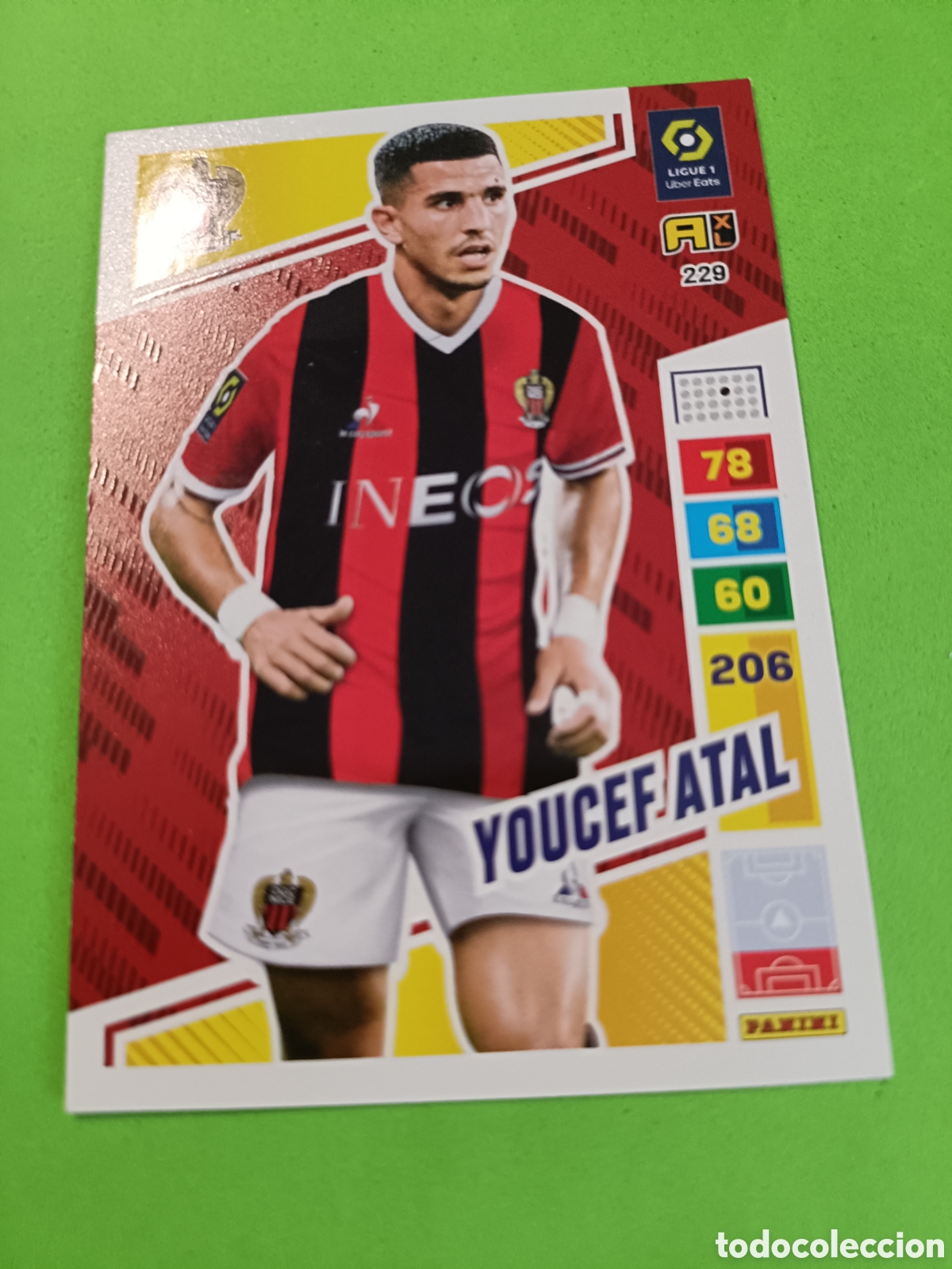 Figurine di Calcio: PANINI Uber eats Adrenalyn XL LIGUE 1 2023 2024 23 24 - 229 Atal