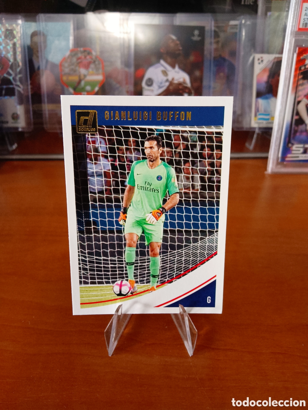 Cromos de f&uacute;tbol: Buffon 58 PSG Donruss - Foto 1