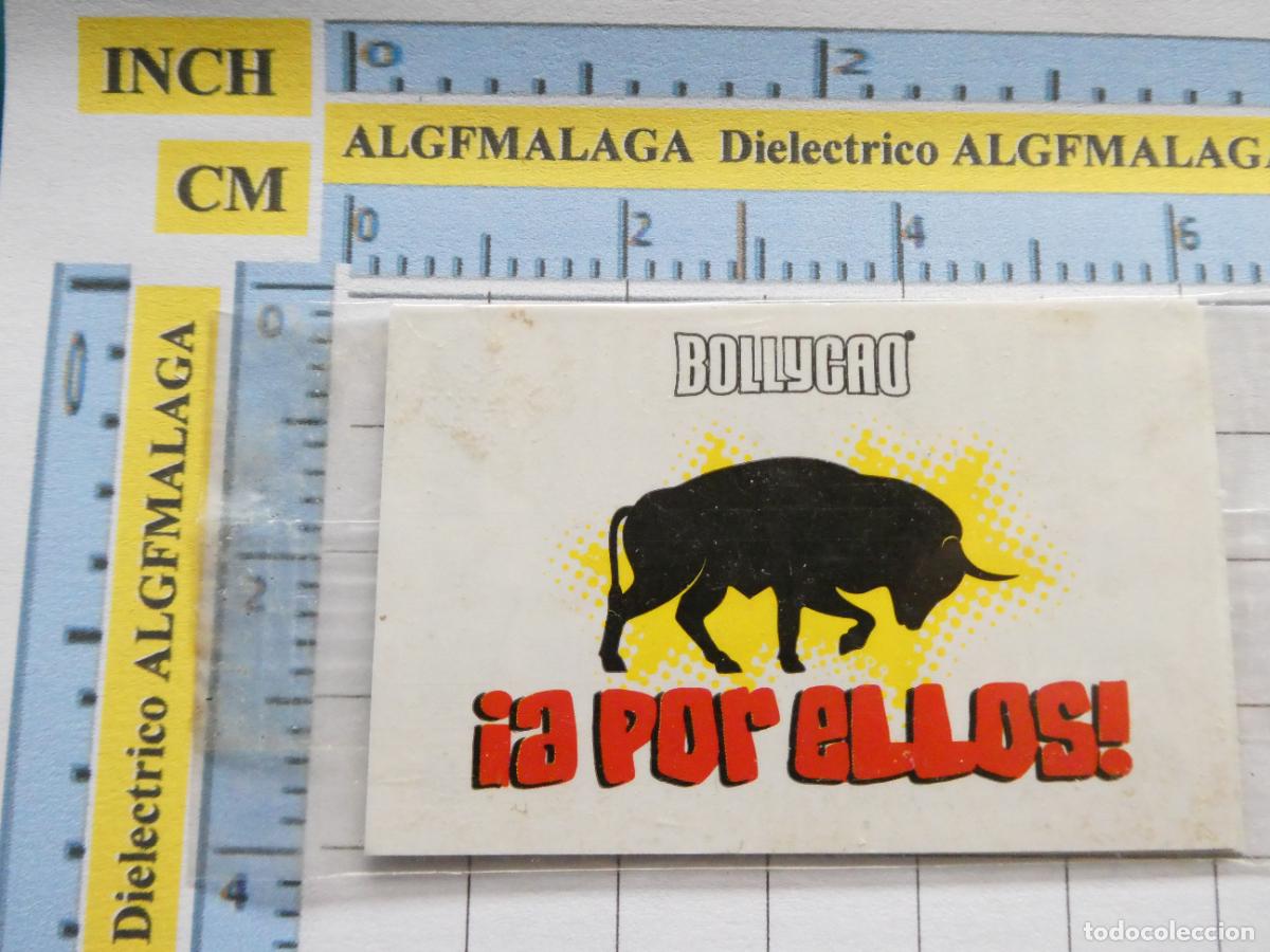 Cromos de Futebol: CROMO CROMITO DULCES PASTELITOS BOLLYCAO. FUTBOLMANIA FUTBOL MANIA. ESPA&Ntilde;A A POR ELLOS. PRECINTADO