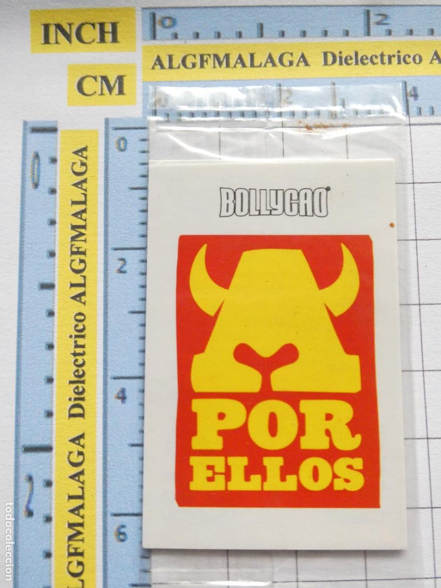 Fu&szlig;ball-Sticker: CROMO CROMITO DULCES PASTELITOS BOLLYCAO. FUTBOLMANIA FUTBOL MANIA. ESPA&Ntilde;A A POR ELLOS. PRECINTADO