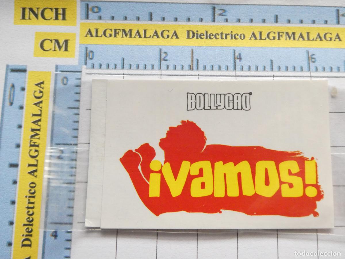 Fu&szlig;ball-Sticker: CROMO CROMITO DULCES PASTELITOS BOLLYCAO. FUTBOLMANIA FUTBOL MANIA. ESPA&Ntilde;A VAMOS. PRECINTADO