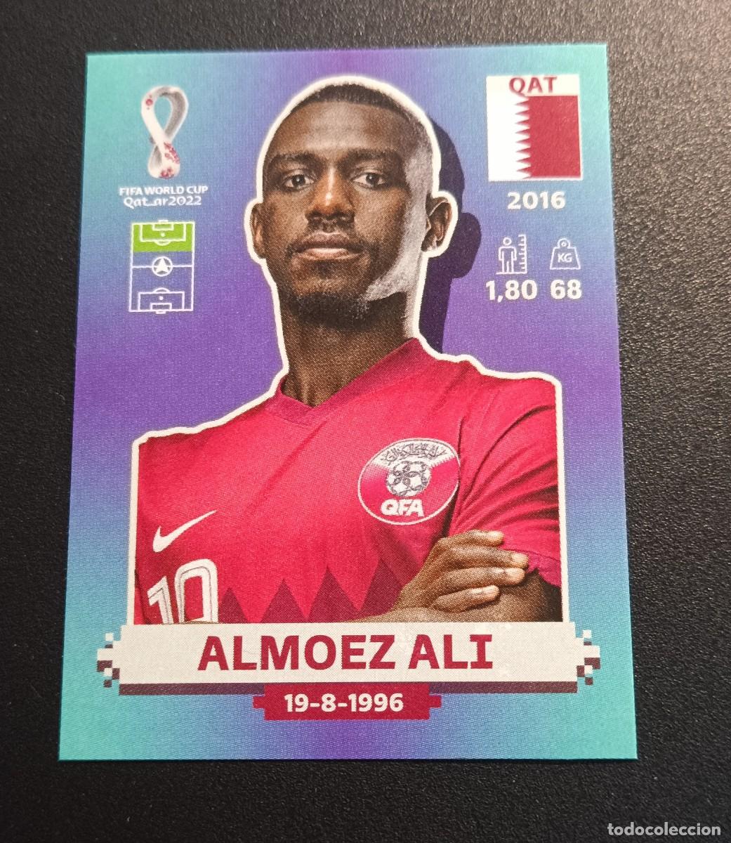 Cromos de f&uacute;tbol: CROMO QAT19 ALMOEZ ALI QATAR QAT 19 FIFA WORLD CUP MUNDIAL QATAR 2022 22 STICKER PANINI