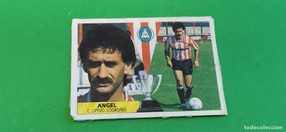Cromos de Futebol: ANGEL LOGRO&Ntilde;ES ESTE 87 88 1987 1988 RECUPERADO