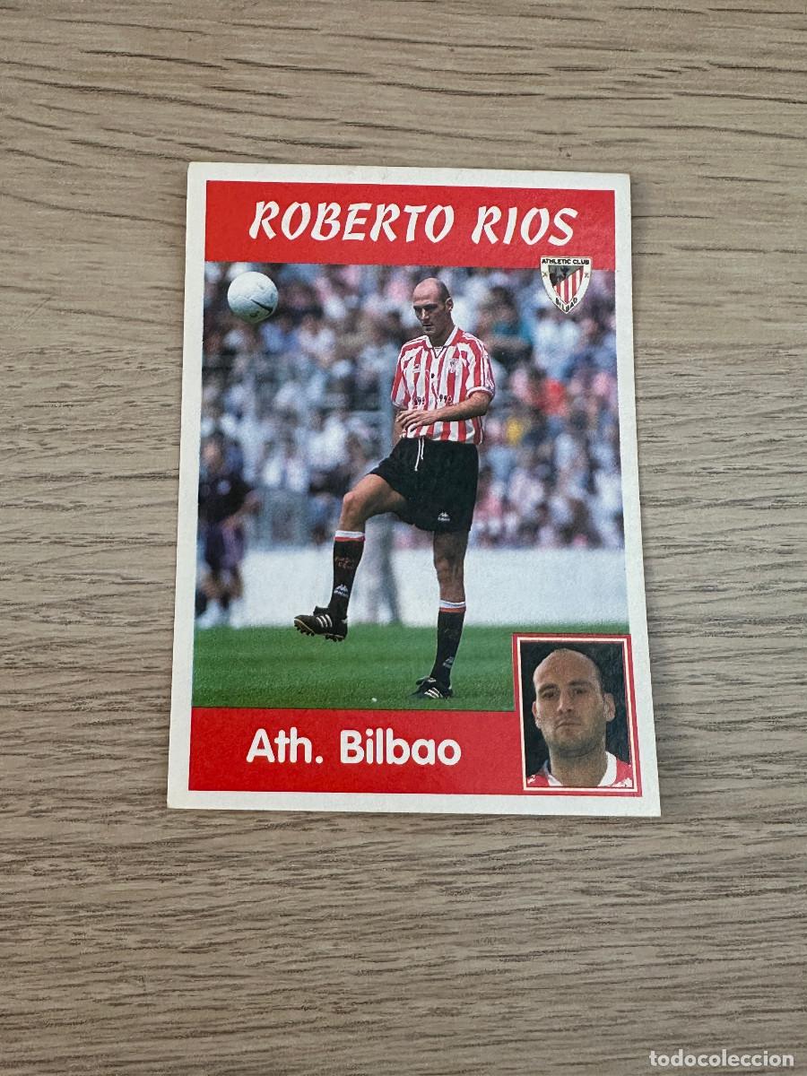 Cromos de F&uacute;tbol: ROBERTO RIOS ATHLETIC n&ordm; 86 LA LIGA PANINI SPORTS 97 98 1997 1998 (SIN PEGAR)
