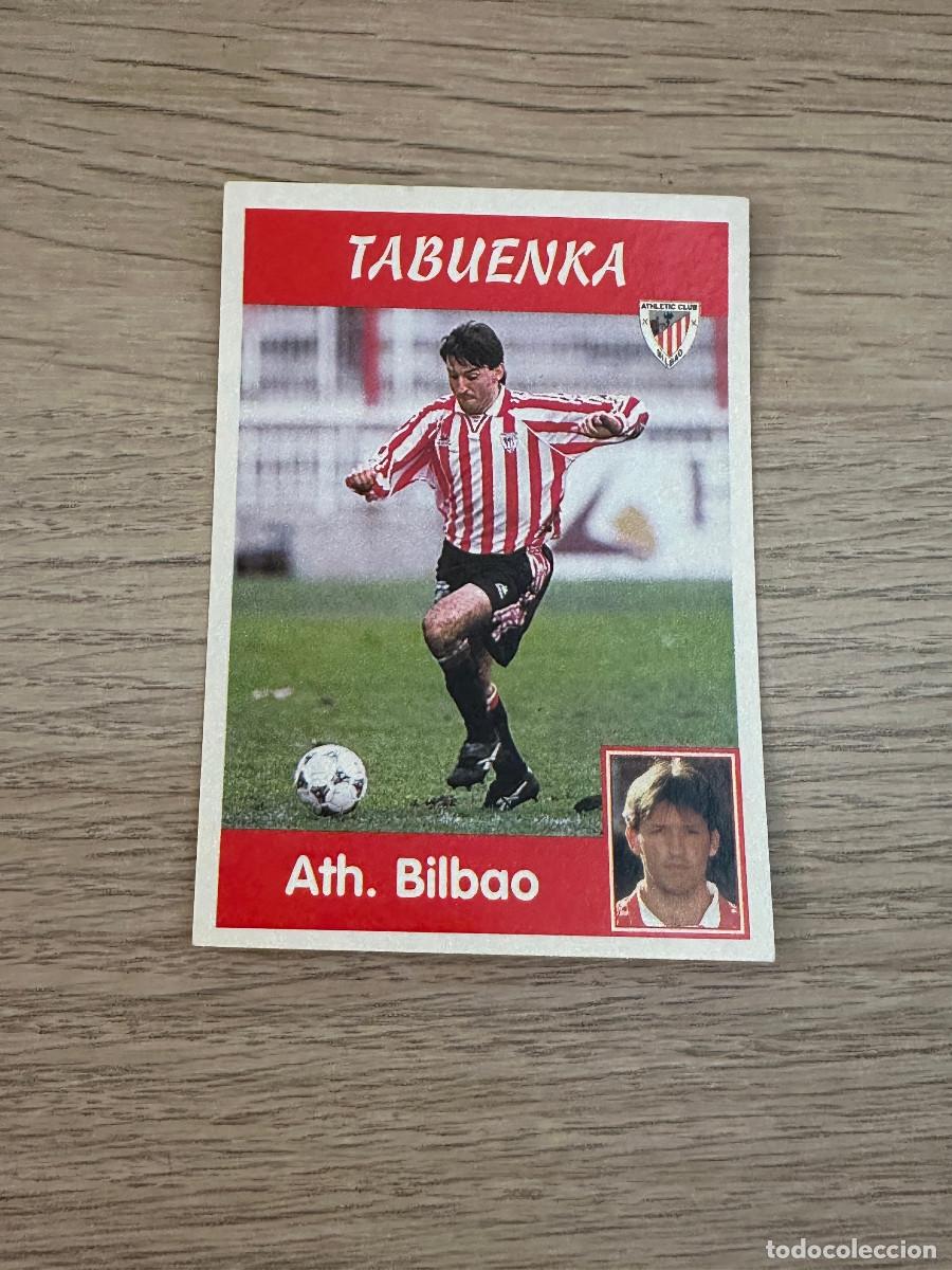 Cromos de F&uacute;tbol: TABUENKA ATHLETIC n&ordm; 82a LA LIGA PANINI SPORTS 97 98 1997 1998 (SIN PEGAR)