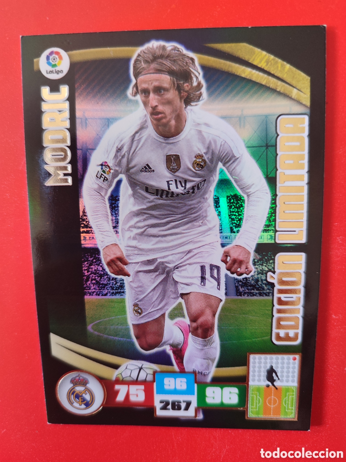 Cromos de f&uacute;tbol: Modric Edici&oacute;n Limitada Adrenalyn 15-16 - Foto 2