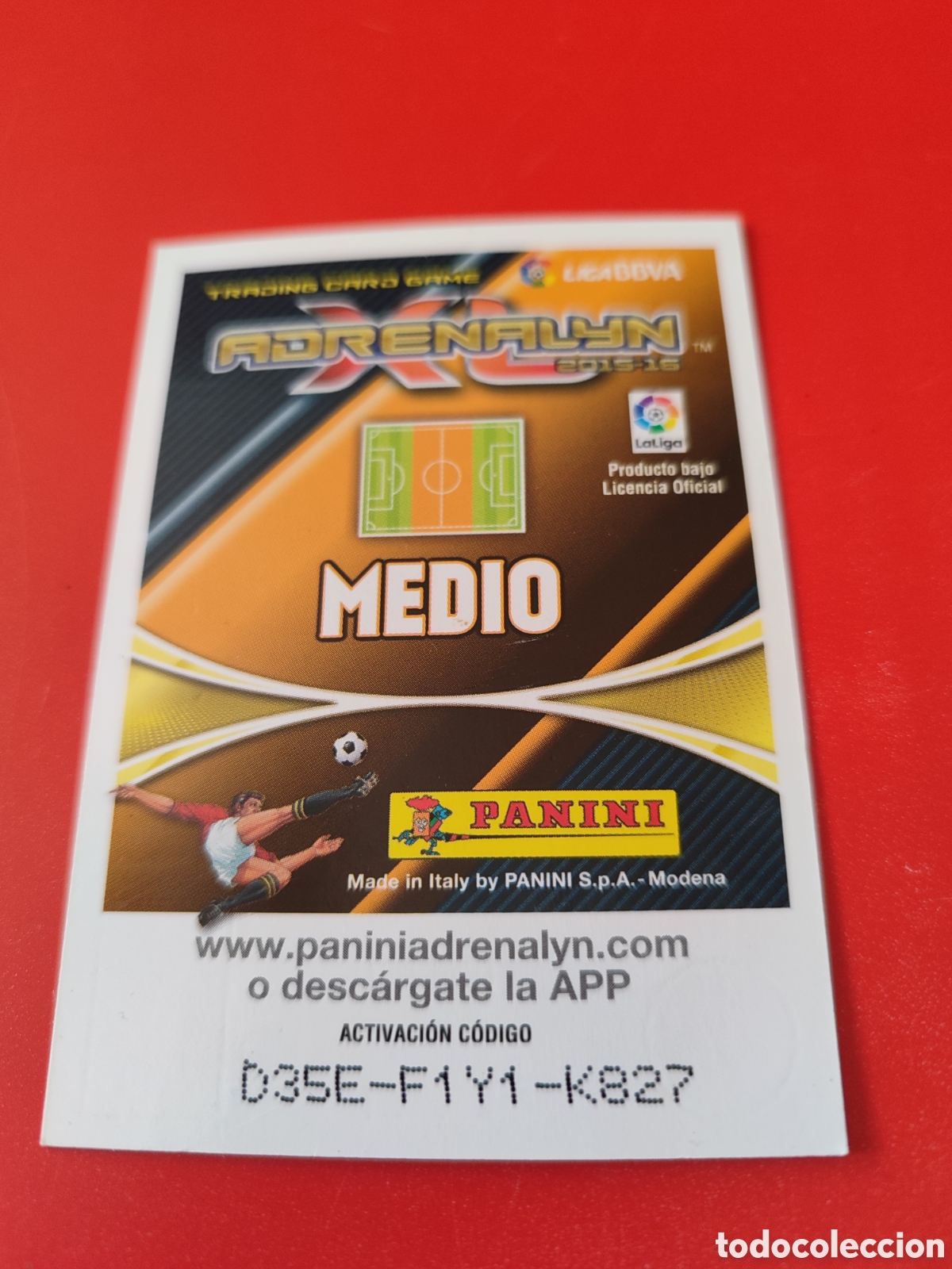 Cromos de f&uacute;tbol: Modric Edici&oacute;n Limitada Adrenalyn 15-16 - Foto 3