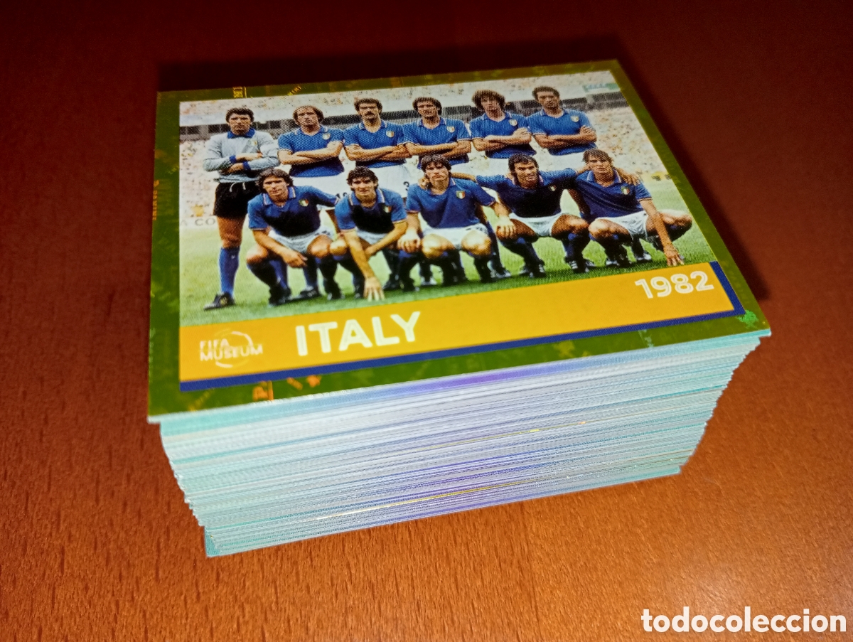Cartes &agrave; collectionner de Football: Lote 120 Cromos Diferentes Mundial Qatar 2022.