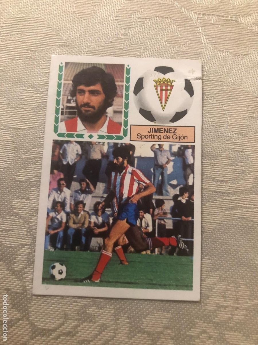 Cromos de f&uacute;tbol: JIM&Eacute;NEZ SPORTING EDICIONES ESTE 1983-1984 83-84 - Foto 1