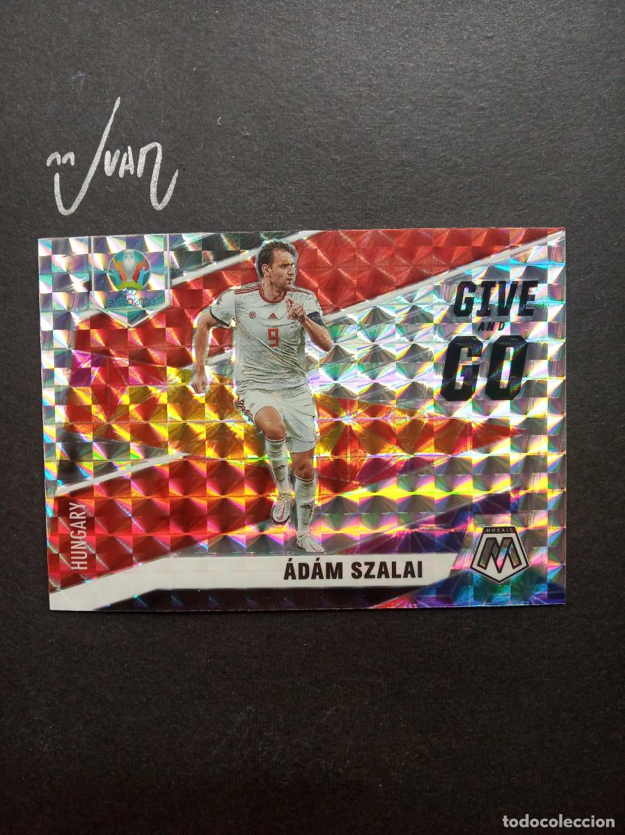 Cromos de f&uacute;tbol: 10 Give and Go ADAM SZALAI Hungria STUTTGART Mosaic Prizm chrome Euro 2020 2021 20 21 adrenalyn