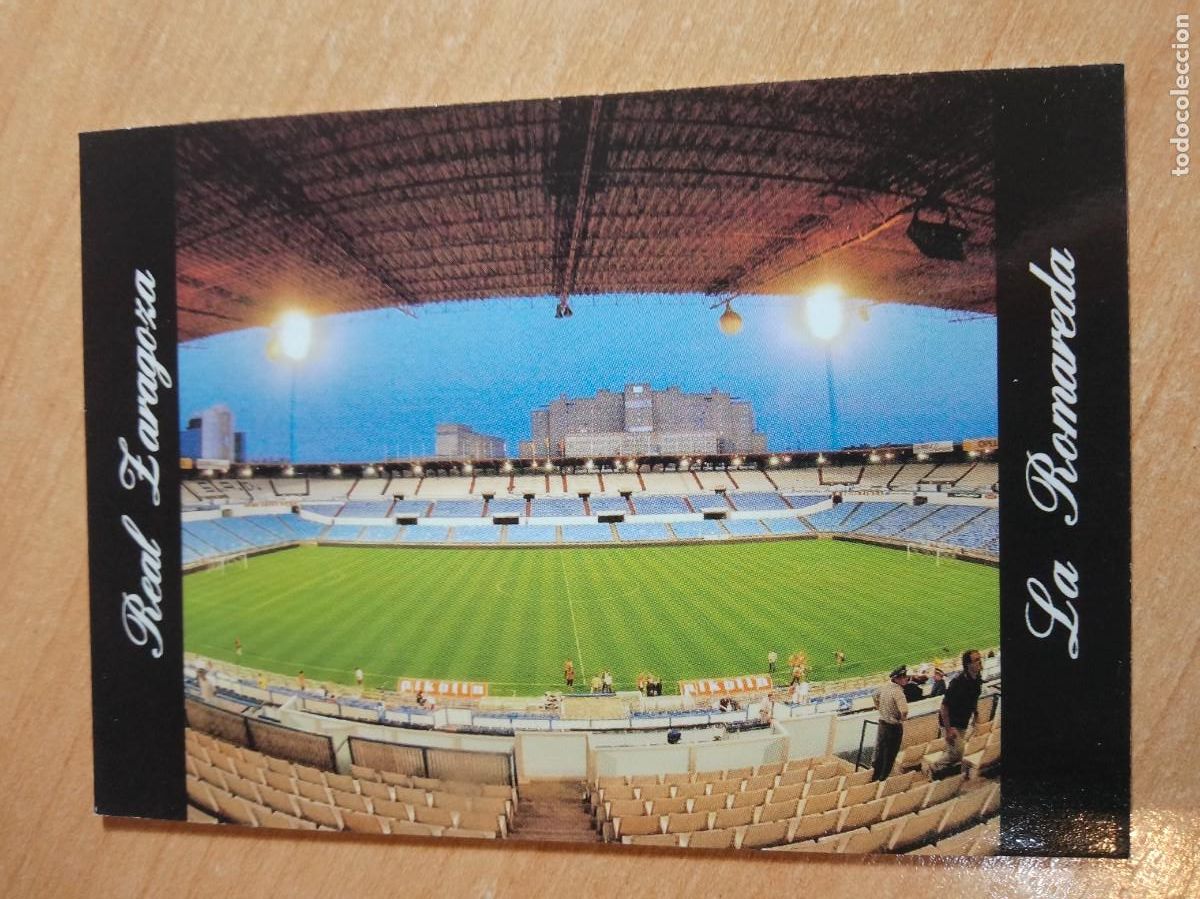 Cromos de F&uacute;tbol: 299 ESTADIO LA ROMAREDA ZARAGOZA 2005 2006 MUNDICROMO 05 06 FICHAS DE LA LIGA