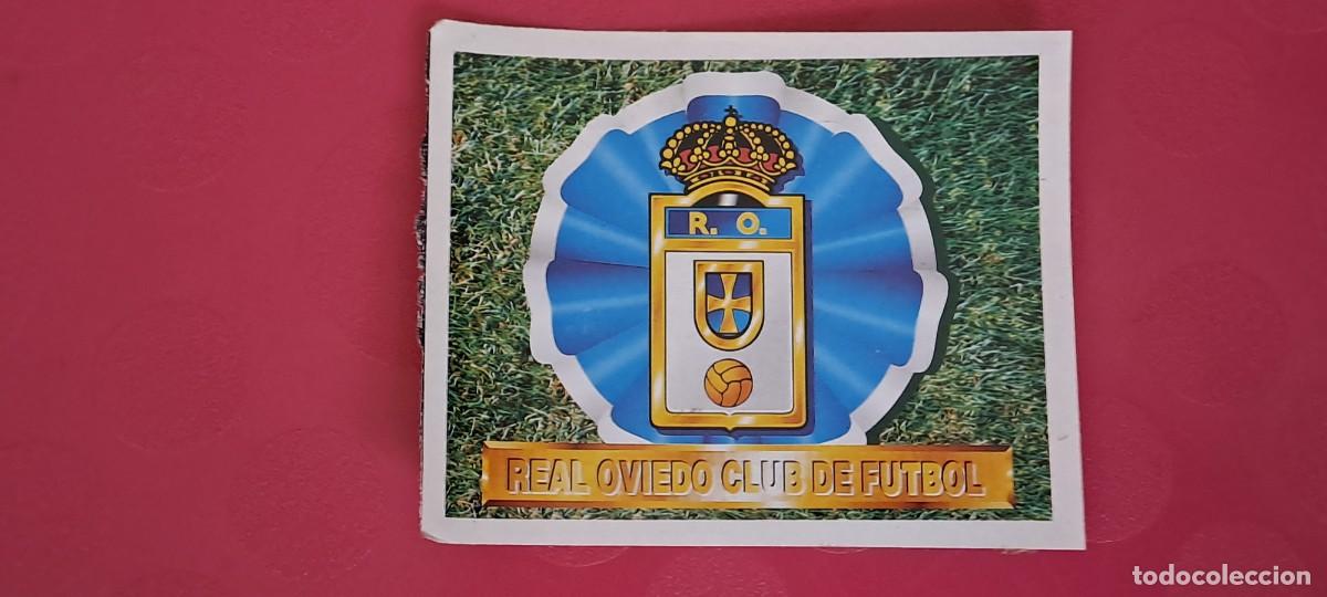 Football Stickers: ESCUDO OVIEDO ESTE 94 95 1994 1995 RECUPERADO