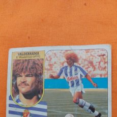 Cromos de Fútbol: VALDERRAMA COLOCA VALLADOLID 91/92 1991 1992