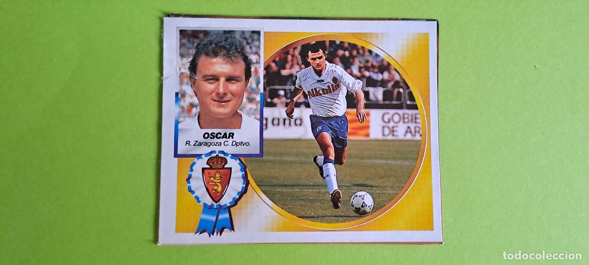 Cromos de f&uacute;tbol: OSCAR ZARAGOZA ESTE 94 95 1994 1995 RECUPERADO
