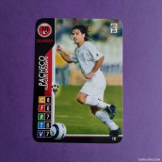 Cromos de Fútbol: LIGA 2004 2005 04 05 DERBY TOTAL PANINI N 10 PACHECO ALBACETE FUTBOL CARD