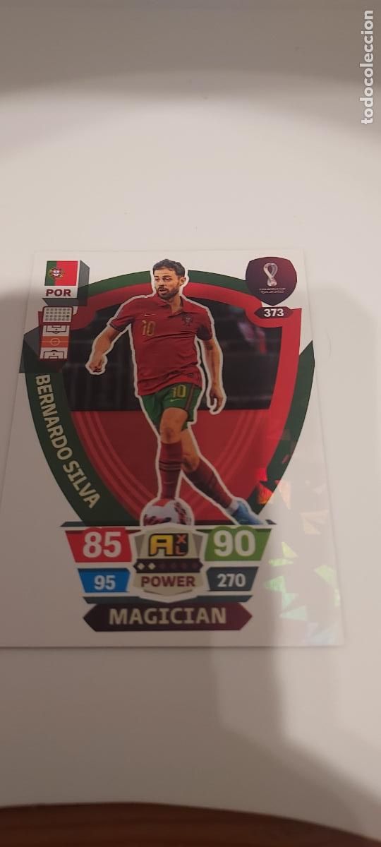 Fu&szlig;ball-Sticker: MUNDIAL ADRENALYN 2022 WORLD CUP QATAR ALBUM PANINI N&ordm;373 BERNARDO SILVA