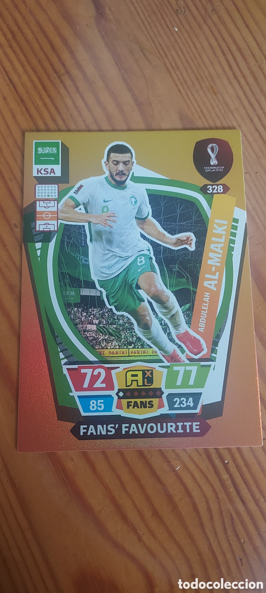 Football Stickers: MUNDIAL ADRENALYN 2022 WORLD CUP QATAR ALBUM PANINI N 328 AL-MALKI