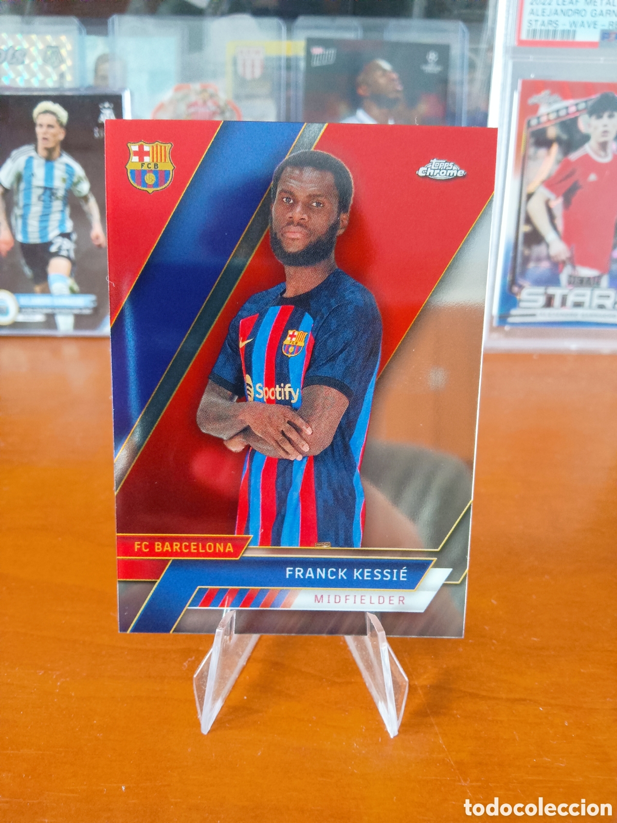 Cromos de f&uacute;tbol: Kessi&egrave; 27 Topps Chrome FC Barcelona