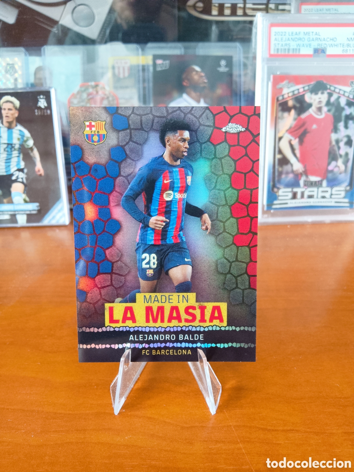 Cromos de F&uacute;tbol: Balde LA-13 MADE IN LA MASIA Topps Chrome FC Barcelona