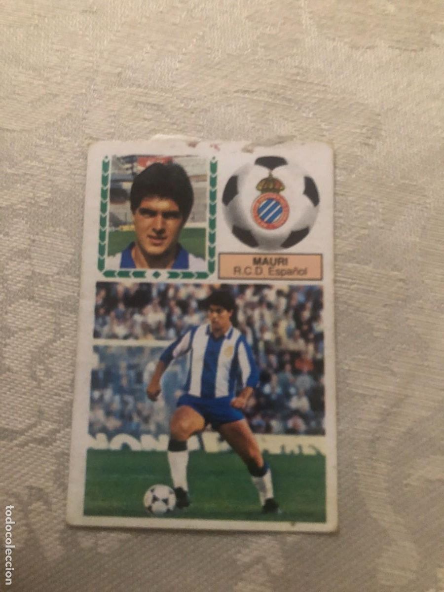Cromos de f&uacute;tbol: MAURI ESPA&Ntilde;OL EDICIONES ESTE 1983 1984 - Foto 1