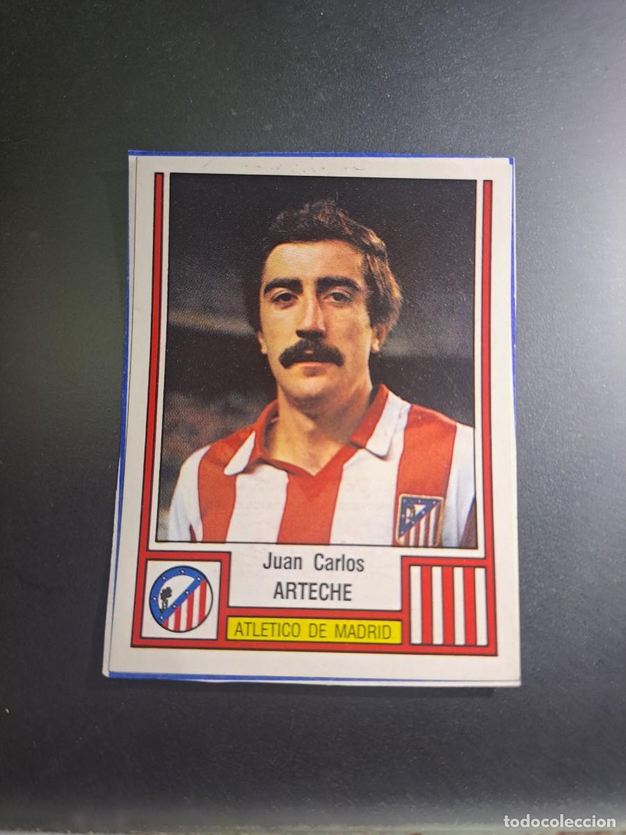 Fu&szlig;ball-Sticker: CROMO ARTECHE 26 ATLETICO DE MADRID FUTBOL 83 82 1982 1983 PANINI CROMO CROM RECORTADO