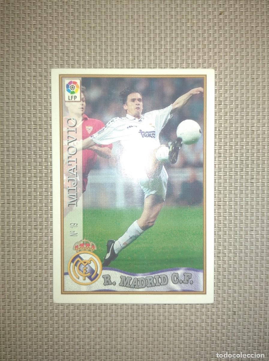 Figurine di Calcio: Cromo Real Madrid 1997-98 N&ordm; 19 Mijatovic