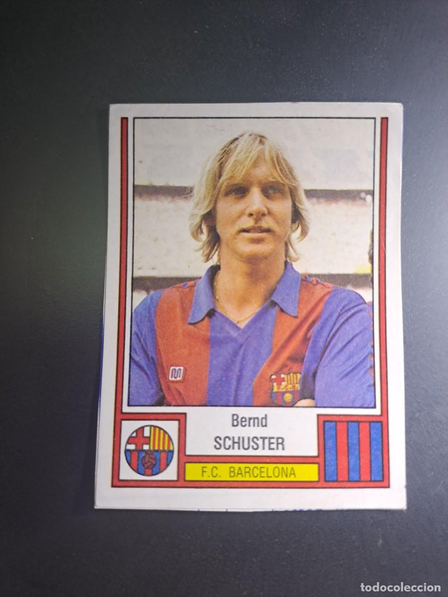 Figurine di Calcio: CROMO SCHUSTER 47 BARCELONA FUTBOL 83 82 1982 1983 PANINI CROMO CROM RECORTADO
