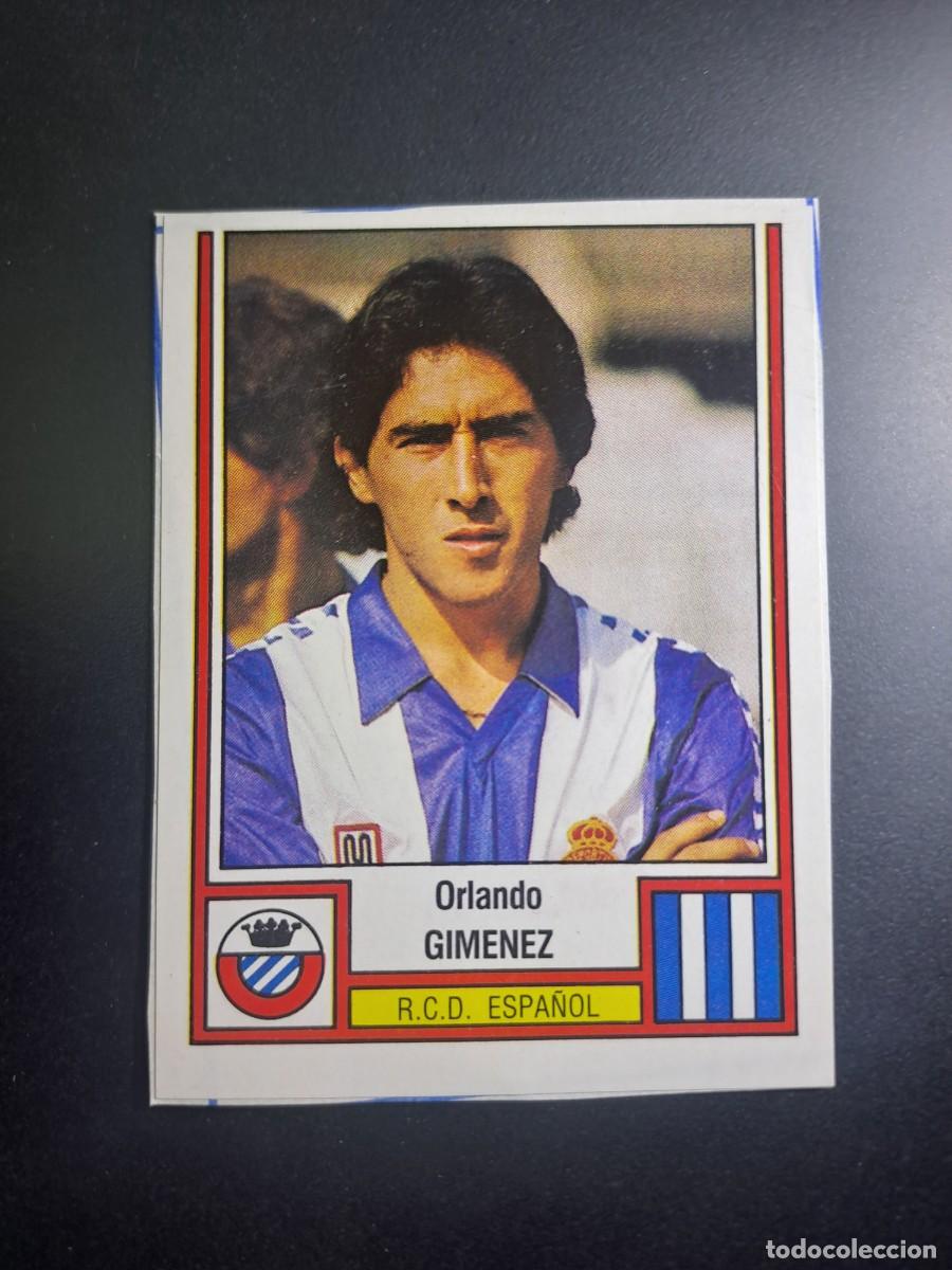 Figurine di Calcio: CROMO GIMENEZ 105 ESPA&Ntilde;OL FUTBOL 83 82 1982 1983 PANINI CROMO CROM RECORTADO