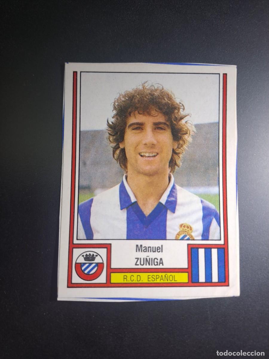 Cromos de F&uacute;tbol: CROMO ZU&Ntilde;IGA 102 ESPA&Ntilde;OL FUTBOL 83 82 1982 1983 PANINI CROMO CROM RECORTADO