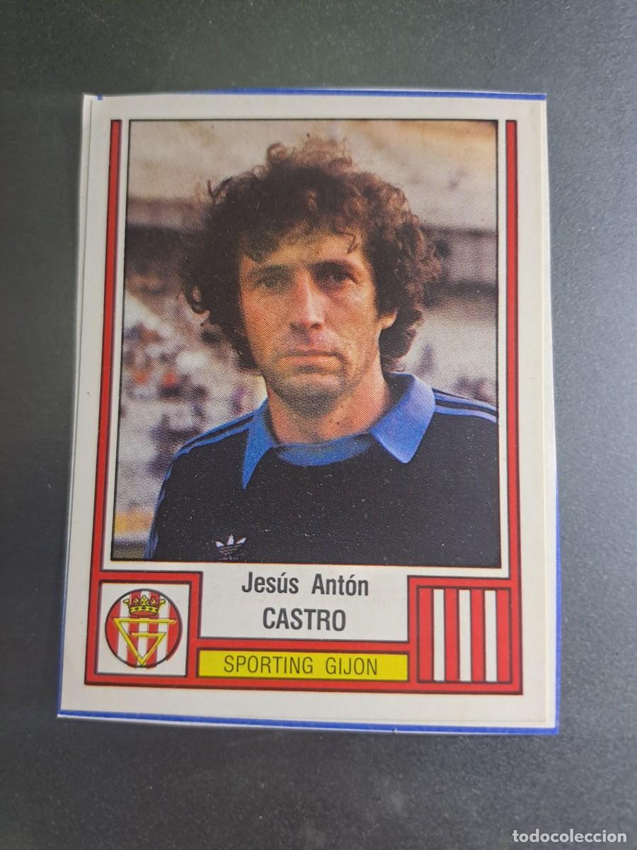 Fu&szlig;ball-Sticker: CROMO CASTRO 113 SPORTING DE GIJON FUTBOL 83 82 1982 1983 PANINI CROMO CROM RECORTADO