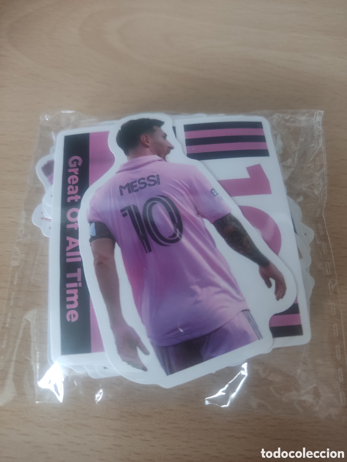Cromos de f&uacute;tbol: Pegatinas Messi Inter Miami - Foto 1
