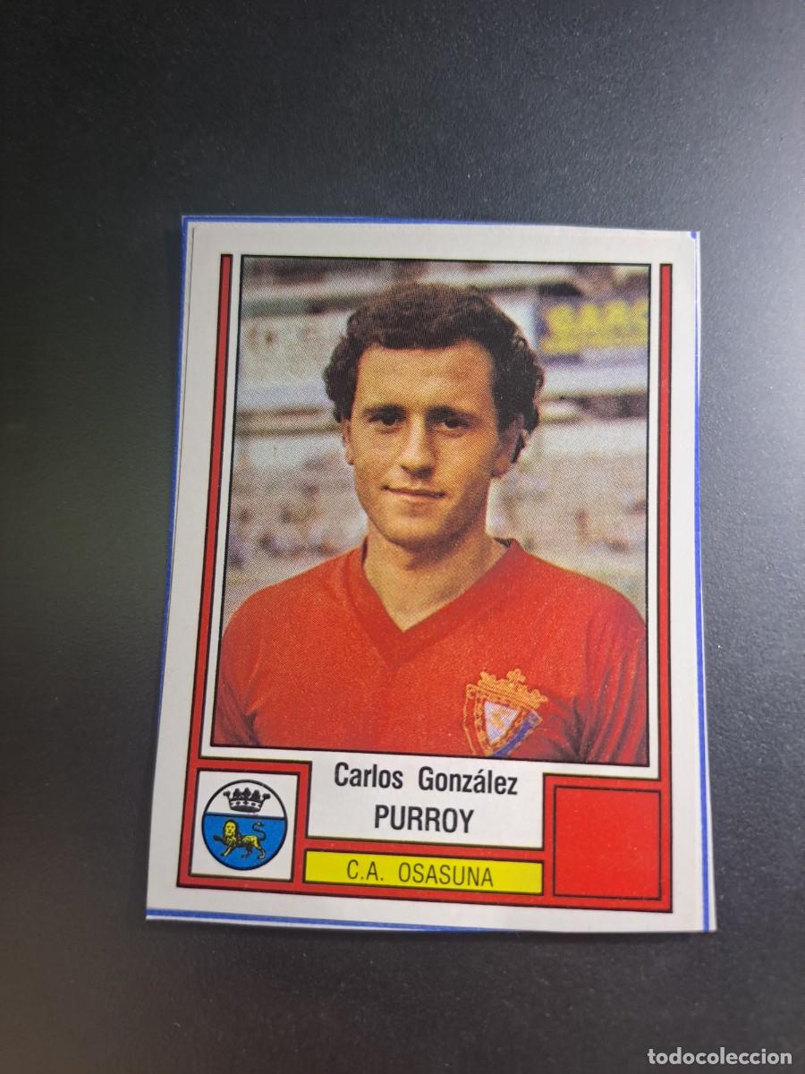 Fu&szlig;ball-Sticker: CROMO PURROY 169 OSASUNA FUTBOL 83 82 1982 1983 PANINI CROMO CROM RECORTADO