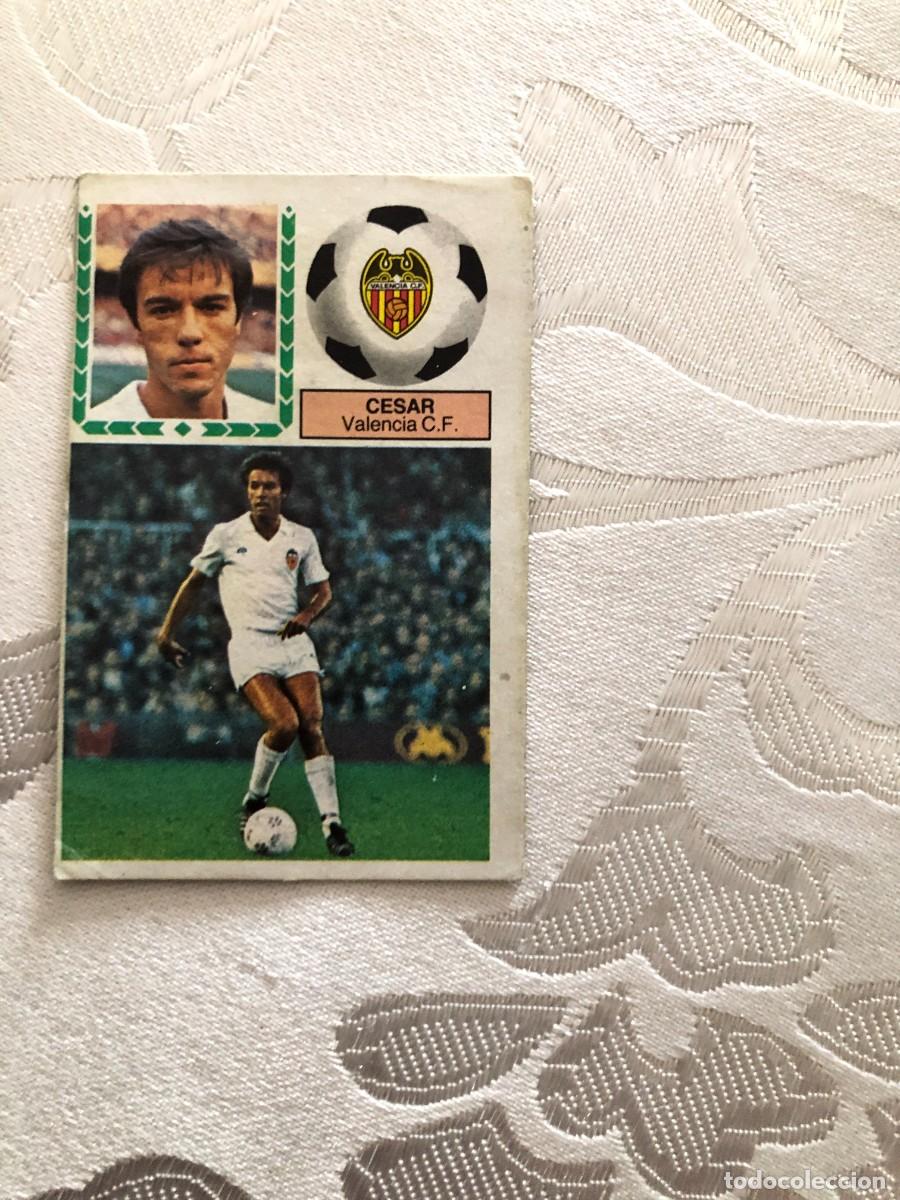 Cromos de f&uacute;tbol: C&Eacute;SAR VALENCIA EDICIONES ESTE 1983 1984 - Foto 1