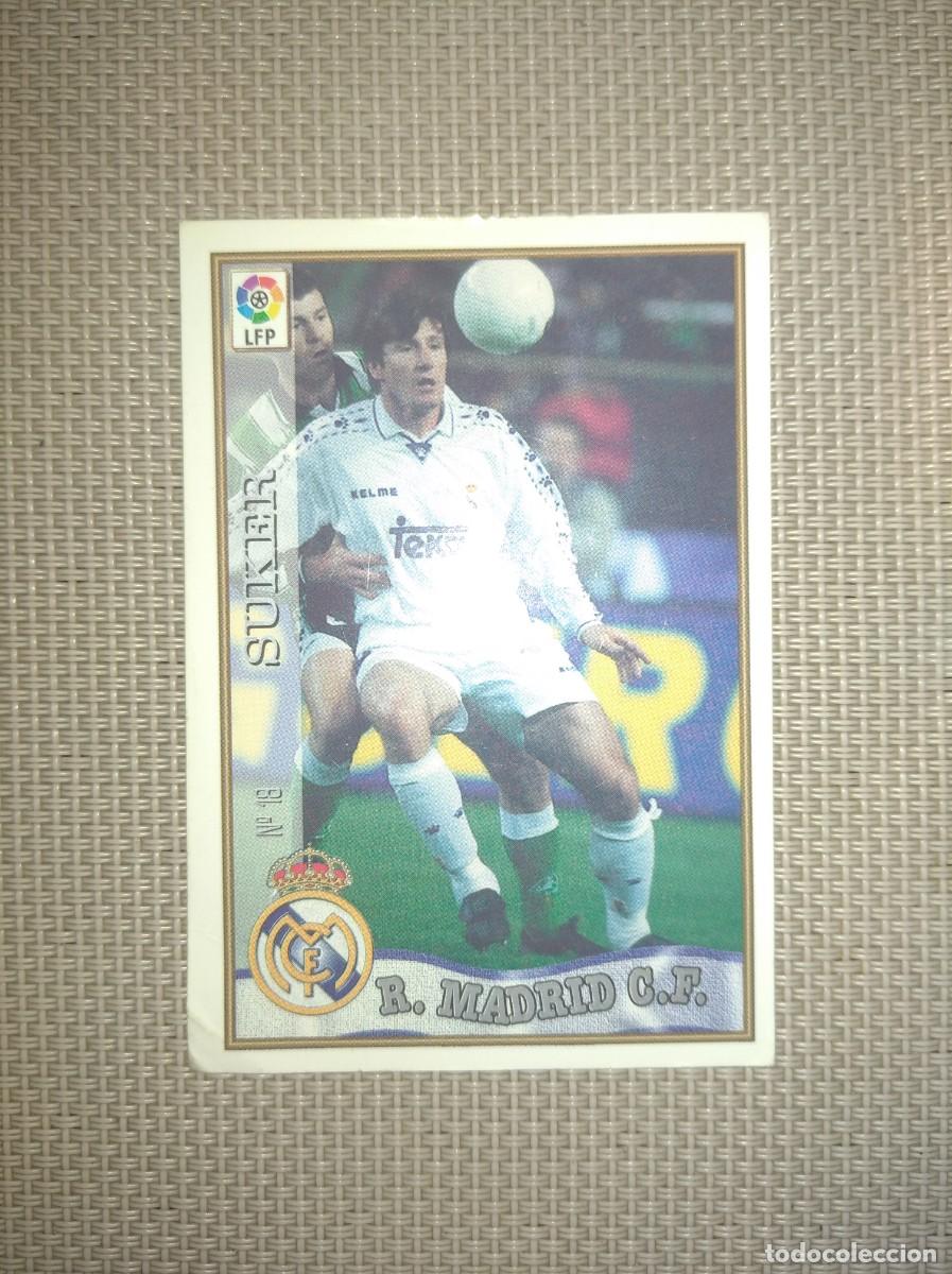 Cromos de F&uacute;tbol: Cromo Real Madrid 1997-98 N&ordm; 18 Suker